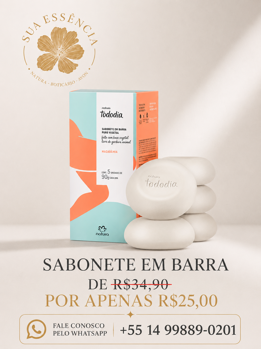 SABONETE EM BARRA