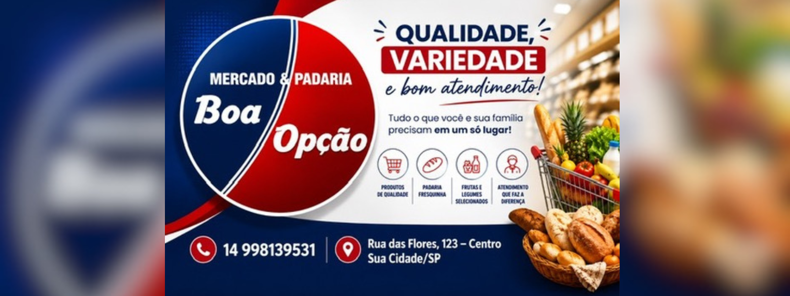 BOA OPÇÃO MERCADO E PADARIA